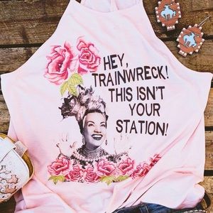 Southern fried chics train wreck tank